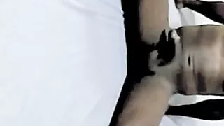 Fat ass wife in leggings playing with our black friend