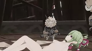 3D-sex, Analsex, Animation, Blowjob, Cowgirl, Doggy Style, Hentaisex