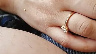 Step mom almost caught jerking off step son in living room