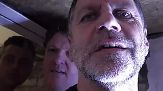 Horny and shy sub fucked in the ass