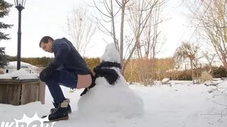 Weirdo Twink Benjamin Blue Gets Drilled By The Snowman Bo Sinn - TWINKPOP