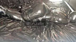 Full body bondage rubber doll