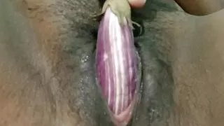 Put the eggplant in my pussy.oh yes fuck me baby 2023 solo girl