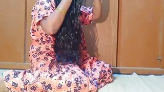Aunty having sex with boyfriend at home