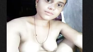 Hot desi girl Lavanya sister is thirsty for big cock.