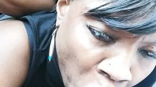 Public sex in the car