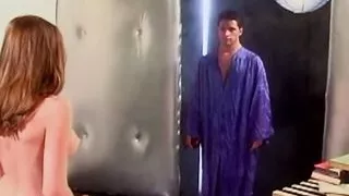 Fucking a strong guy leads this babe to a mouth full of cum