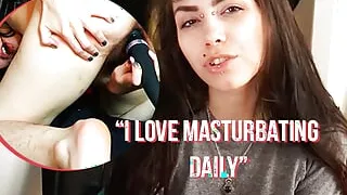 Ersties - Rebellious Sloan Satisfies Her Hairy Pussy