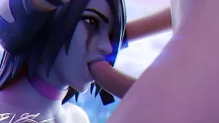 Willow from Fortnite Fucked Hard in the Face