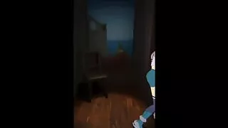 Scandalous Film of Some Girls Walking in On a Girl Riding Cock With Her Tits Out