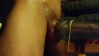 Fleshlight fuck #5 Bad lighting sorry :)