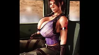 Wastelander Girl Is Co-Crewing The Cock Destroyer Car