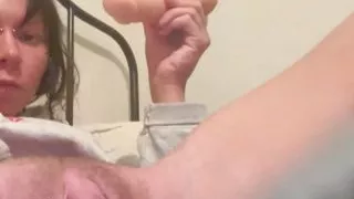 Slutty Goth Masturbating With Her Dildo! Full Video Link In Bio!