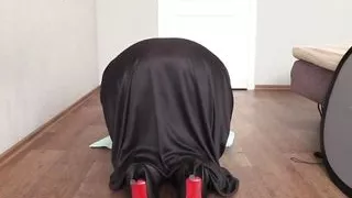 How Many Times Did They Cum Inside an Old Nun? Anal in Sperm. Creampie. Who Fucked the Big Butt, Shaved Pussy of a Chubby MILF?