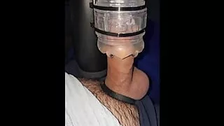 Thehandy milked thick cock, verbal and vocal