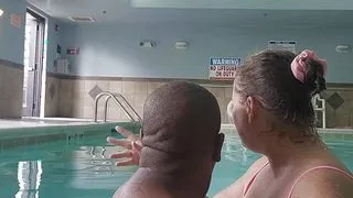 Wet-humping in the pool