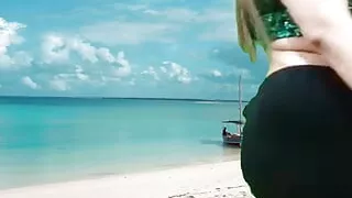 Webcam in Hijabhot Arab Wife Playing with Her Puss