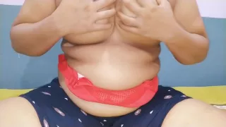 Asian Wife Trying To Cum Solo