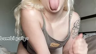 caught jerking off after the gym with cum countdown