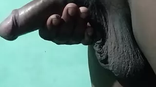 When I was alone in the room, I displayed my penis.