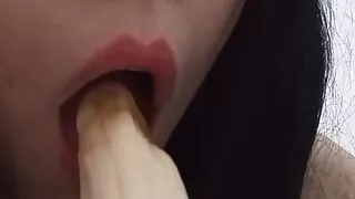 This Girl Having A Real Cock Would Give You An Unforgettable Blowjob