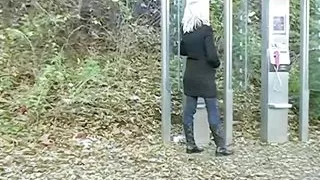 Blonde Anna and the Ass Insemination