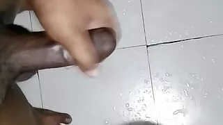 Fat, Huge Cock, Oil, Public Sex, Skinny, Toilet
