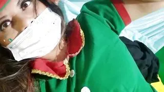 elf woman seduces her xhanster porn followers and shows her pink vagina