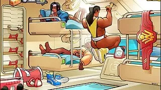 Space Rescue: Code Pink v8.5 (By Robin) - Wanting some Snu Snu with the wrestling team