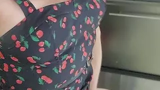 Naughty American Milf Masturbates at Work