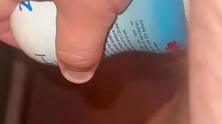 Quick morning cumshot