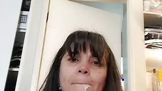 Wife is waiting for her in bed to fuck and suck his cum