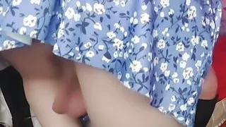 CHEERLEADER college Femboy accurately SEDUCING You With Her Big Butt Wite Big Ass and Smooth Skin White Babegirl