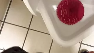 Peeing at work 001