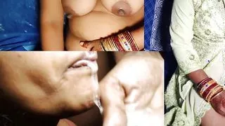 Bringing a dress to the step sister and wearing a lamp, she fucked hard desi Squirted the entire penis juice into the mouth