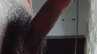 My First big cock cum video