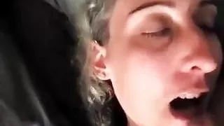 Fucking the wife and cum in her mouth