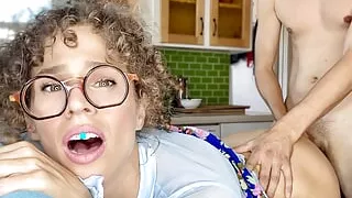 Rough Kitchen Anal With Teacher