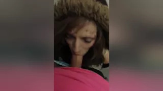 Brunette Women, Cum, Deepthroat, POV Sex, Swallow, Swallow Cum