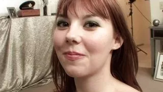 Guitar teacher gives a slim hottie a special lesson on the couch