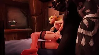 Monster Dick Anal  Warcraft Parody