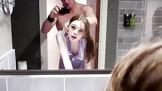 BTS POV SEX with Gothic Bimbo