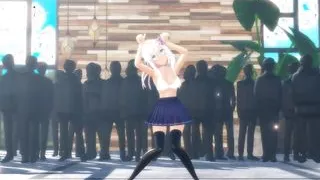 akushiage Ro-chan Cute Dance (3D HENTAI)