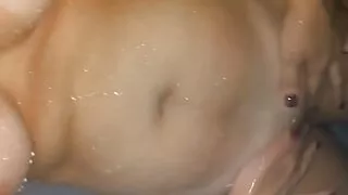 Some minutes before threesome at home