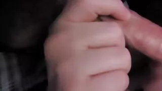 Hot Blonde MILF Sucking Cock