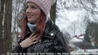 VERY PASSIONATE SEX - Hot Babe reached him on the street - POV, shower Blowjob, Big Cock riding