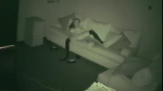 Sexy solo teen in b and w caught masturbating