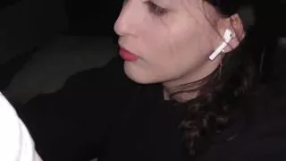 Student deep sucking big cock lover till cum in mouth while parents at work