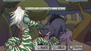 Witch Hunter Part 22 (Small tits teen in the woods)