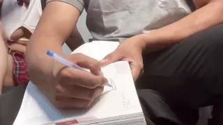 Teacher Teaches Student How to Do Sex